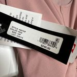 XScape NWT  Ruffle Back Scuba Crepe Gown Maxi Dress Women's Pink Size 10P Photo 6