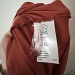 Farm Rio  XL Ruffle Strap Maxi Dress in Cinnamon Orange/Brown Photo 8