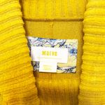 Anthropologie Maeve Vanna Cowl Neck Sweater in Marigold size Small Photo 2