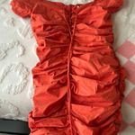 Glamorous Rust Shimmer Bodycon Dress Photo 6