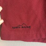 Eddie Bauer  • Burgandy Red Quarter Zip Pullover Size Large Photo 2