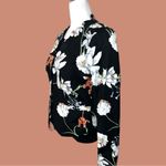 Simply Styled black floral blazer jacket. New Size M Photo 2