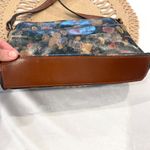 Patricia Nash Leather Denim Fields Olive Avellino Crossbody Bag Photo 2