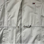 Tommy Hilfiger NWT  White Utility Coat / Windbreaker – Large Photo 3