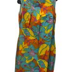 Vintage Hawaiian Dress Zacuto Bamboo Fashion Floral Print M Size M Photo 2