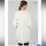 Cozy Cream Knit cardigan Sweater size small Photo 9