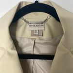 Karen Millen 90s Vintage Tan Beige Blazer Old Money Jacket Size 8 Small Photo 1