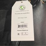 Time and Tru Women's NWT Faux Leather Drawstring Backpack Black Flap Over Photo 4