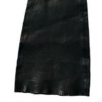 Rag and Bone 100% Lamb Leather High Rise Flare Bell Bottom Raw Hem Pants Black 27 Photo 5