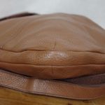 Fossil Small Brown Pebbled Leather Crossbody Purse Photo 4