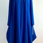 Boho, stylish IC Collection Blue Dress sz LG NWT Photo 0