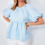 Tuckernuck Hyacinth House puff sleeve top  Photo 1