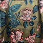 Lauren Ralph Lauren Women's Floral Twill Pants Size 6 Green Photo 7