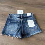 NWT Vervet Dark Wash Obsession Distressed High Rise Denim Short Size XS Photo 5