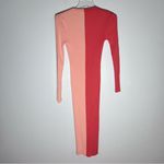 Staud Shoko Ribbed Knit Midi Dress Bittersweet/Peach Sz S Orange Photo 4