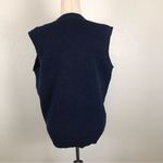 Vintage Koret knit nautical sweater vest L Blue Size L Photo 3