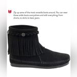 Minnetonka  Women's High Top Back Zip Boot Photo 1