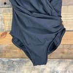 Miraclesuit Rock Solid Arden One Piece Swimsuit in Black Size 8 Photo 3