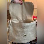 Tory Burch Authentic Woven leather Flap shoulder bag Photo 10