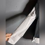 Brochu Walker  Grey Cashmere Blend Sweater With White Collared Shirt XS Photo 4