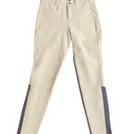 Kerrits Horse Riding Breech Pants Cream Tan Zip Fly Small Pants Fleece Lined Photo 0