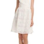 Trina Turk  Picnic Lace Eyelet Halter Dress Size 8 White Halter READ Photo 0