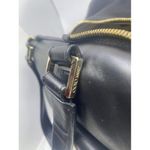 Jimmy Choo  Justine Handbag Black Leather Shoulder Bag Photo 3