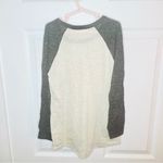 Twenty Second  22nd Long Sleeve Raglan Tee Gold Sequin Pocket Cream 10 / 11 Photo 5