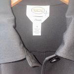 Talbots  Button-Up Black Lightweight Black Stretch Size 14 Blazer Photo 1