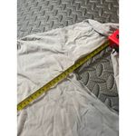 Lululemon Womens Cross Back Long Sleeve Shirt Gray Fits Small Oversized Photo 4