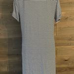 Abercrombie & Fitch Classic Black and White Striped Dress Photo 3