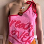 Kimchi Blue Dream Lover One-Shoulder Cropped Tank Top       Large NWOT Photo 4