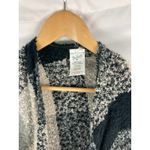 Woolrich  Black White Plaid Warm Soft Cape Shawl Blanket Sweater Size OS Photo 3