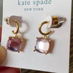Kate Spade  Cushion Cut Crystal Dangle earrings Photo 1