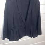 Elle  black peplum style blazer Photo 1