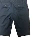 Gap Cropped Bermuda Straight Shorts Size 6 Dark Blue Photo 10