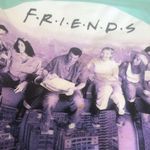 Friends Licensed Skyscraper Blue T Shirt Large Photo 4