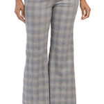 Rebecca Taylor  Fit & Flare Crop Pant Plaid Photo 0