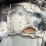 SO  Tie Dye Bralette Top in Gray and White Size M Photo 8