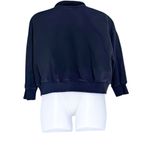 Nike  Phoenix Fleece Three-Quarter‎ Sleeve Crop Polo Sweatshirt size XXL Photo 3