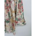 Ralph Lauren Lauren  100% Linen Button Up Top Floral Size 2X Coastal Feminine Photo 1