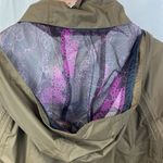 Columbia  Brown Windbreaker Long Sleeve Hoody Coat Jacket M Photo 3