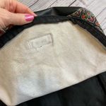 Rampage Printed Canvas Faux Leather Backpack. Photo 5