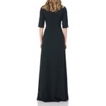 Kay Unger Davina Black Cocktail Maxi Jumpsuit Size 6 NWT Photo 1