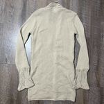 Say What? 2000s‎ Y2k Say What Tan Knit One Button Long Cardigan Sweater Womens Size Medium Photo 4
