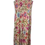 House of Harlow  1960 Women's HHS22-6536 Size S Pink Zoey Smocked Maxi Dress EUC Photo 1