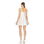 Amanda Uprichard Mabel Dress in Bellis White Size XS Photo 3