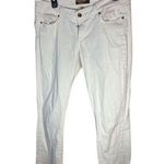 Paige Women's Peg Straight White Jeans Size 29 5-Pocket Design Photo 0