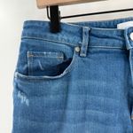 Loft  Ann Taylor Jeans Girlfriend SZ 29/8 Cotton Stretch Mid Indigo Wash Curvy Photo 8