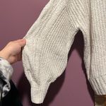 SO Oversized Balloon Sleeve Knitted Sweater Photo 1